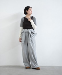 【bbO】シアーレイヤードロンT＆タンクトップSET