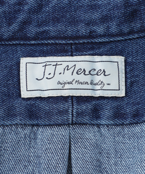 IENA(イエナ)の「J.J.Mercer/ジェイジェイマーサー 別注 刺繍デニムシャツ(シャツ/ブラウス・レディース・ネイビー・FREE)」の22枚目の写真