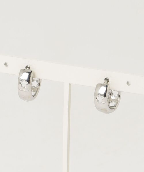 tunee(チュニー)の「【466956】シルバークロスフープピアス6点セット(RZ)(ピアス(両耳用)・レディース・シルバー・FREE)」の6枚目の写真
