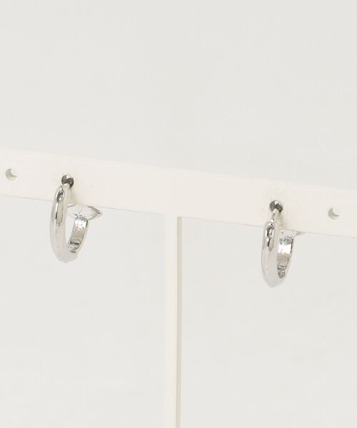 tunee(チュニー)の「【466956】シルバークロスフープピアス6点セット(RZ)(ピアス(両耳用)・レディース・シルバー・FREE)」の11枚目の写真