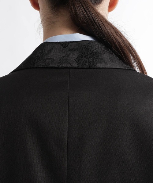 HARE(ハレ)の「キリカエレイヤードジャケット(HARE)(テーラードジャケット・メンズ・ブラック/ブルー・SMALL/MEDIUM)」の20枚目の写真