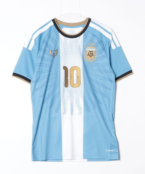 adidas(アディダス)の「アルゼンチン代表 メッシ 26 ジャージ / アディダス adidas(ジャージ・メンズ・ブルー・XX-LARGE/X-LARGE/SMALL/MEDIUM/LARGE/XXX-LARGE)」の1枚目の写真