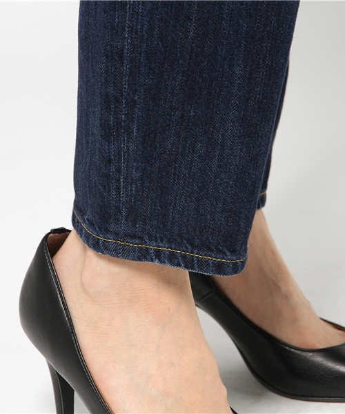 FRAMeWORK（フレームワーク）の「ダメージ デニムパンツ◆（デニムパンツ・レディース・ネイビー/ホワイト・36/38/34/40）」の9枚目の写真