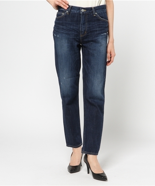 FRAMeWORK（フレームワーク）の「ダメージ デニムパンツ◆（デニムパンツ・レディース・ネイビー/ホワイト・36/38/34/40）」の15枚目の写真