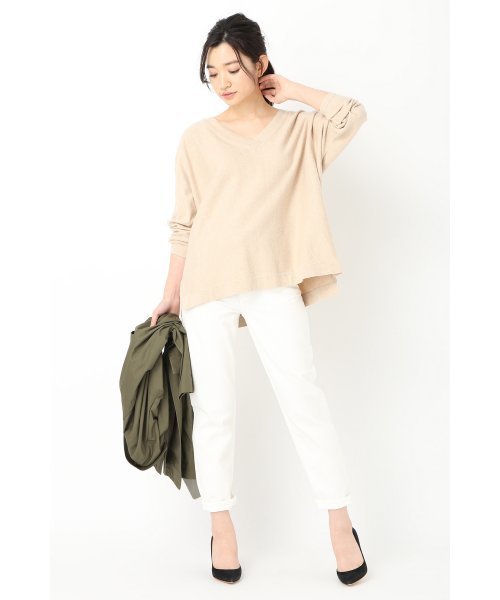 FRAMeWORK（フレームワーク）の「ダメージ デニムパンツ◆（デニムパンツ・レディース・ネイビー/ホワイト・36/38/34/40）」の17枚目の写真