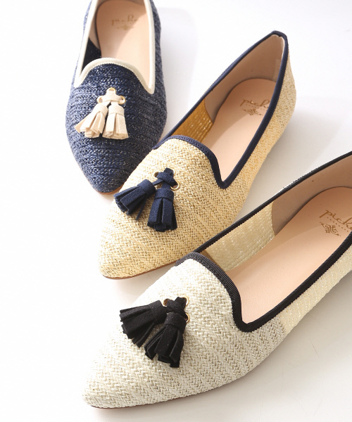 PICHE ABAHOUSE ラフィア タッセルオペラ PICHE ABAHOUSE（ピシェ アバハウス）の「【販売店舗限定】ラフィア