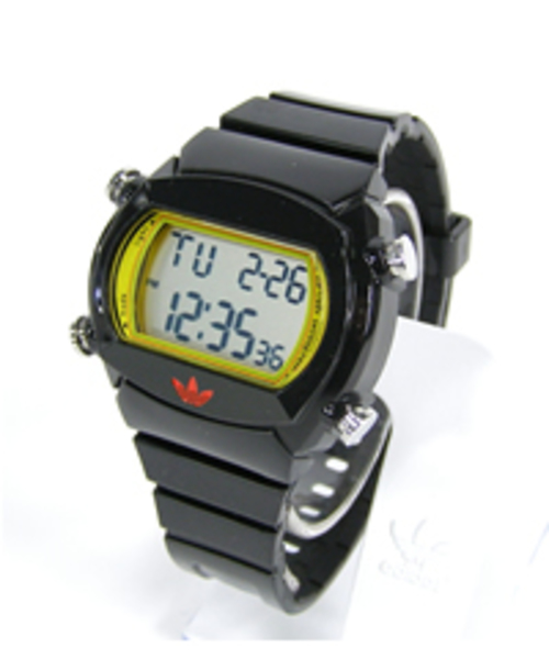 adidas Originals（アディダスオリジナルス）の「candy（アナログ腕時計・メンズ・ブラック×レッド/ブラック×イエロー/グレー×ピンク/レッド/グリーン/ブルー/パープル/ブラック×ゴールド・ﾌﾘ-）」の2枚目の写真