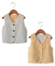 green label relaxing | ボア ジレ リバーシブル◆(ベスト)