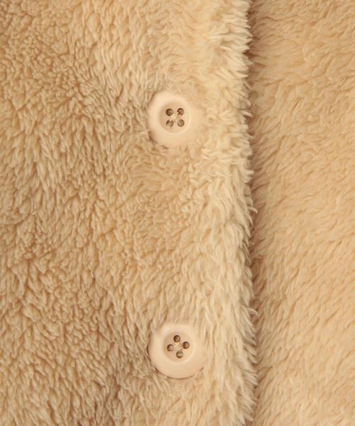 green label relaxing（グリーンレーベルリラクシング）の「ボア ジレ リバーシブル◆（ベスト・キッズ・ナチュラル/ベージュ・95cm/105cm/115cm/125cm）」の12枚目の写真