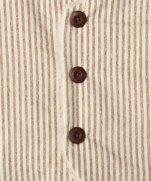 green label relaxing（グリーンレーベルリラクシング）の「ボア ジレ リバーシブル◆（ベスト・キッズ・ナチュラル/ベージュ・95cm/105cm/115cm/125cm）」の4枚目の写真