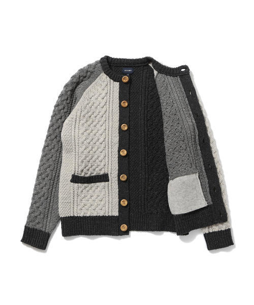 BEAMS（ビームス）の「【Begin掲載】BEAMS / ストレッチアランカーディガン（カーディガン/ボレロ・メンズ・ネイビー/グレー/オフホワイト・MEDIUM/SMALL/X-LARGE/LARGE）」の18枚目の写真