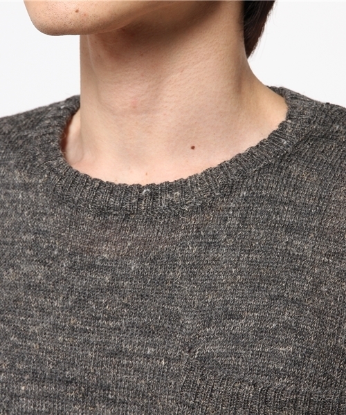 dip（ディップ）の「【dip】ディップ/ ニット（ニット/セーター・メンズ・チャコールグレー/ブルー・SMALL/MEDIUM/LARGE）」の5枚目の写真