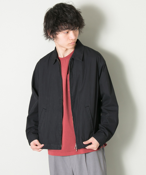 URBAN RESEARCH(アーバンリサーチ)の「UR カラーZIPブルゾン(ブルゾン・メンズ・ネイビー/カーキ・MEDIUM/LARGE)」の2枚目の写真