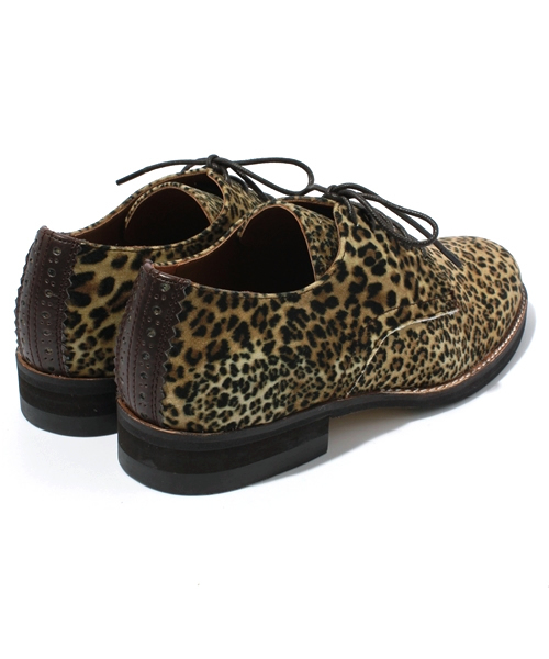 CIAOPANIC（チャオパニック）の「ミリタリーSHOES（L)（ドレスシューズ・レディース・ブラック/レオパード/ブラック系その他・22.5cm/23.5cm/24.5cm）」の8枚目の写真