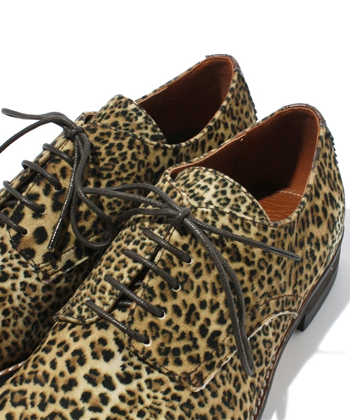 CIAOPANIC（チャオパニック）の「ミリタリーSHOES（L)（ドレスシューズ・レディース・ブラック/レオパード/ブラック系その他・22.5cm/23.5cm/24.5cm）」の5枚目の写真