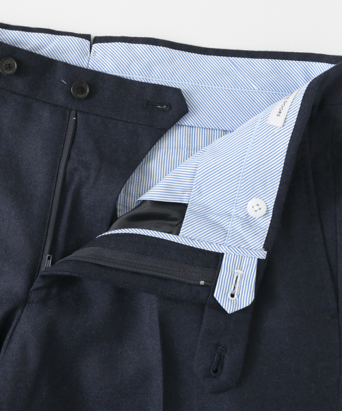 URBAN RESEARCH DOORS（アーバンリサーチドアーズ）の「LIFE STYLE TAILOR　フラノパンツ（スーツパンツ・メンズ・ネイビー/ブラウン/グレー・44/46/48/50）」の8枚目の写真