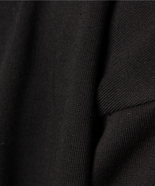 STUDIOUS（ステュディオス）の「【STUDIOUS】オーバーサイズPOパーカー（パーカー・メンズ・ブラック/ピンク・1/2）」の8枚目の写真