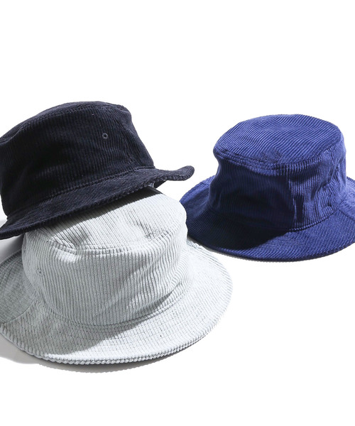 WEGO（ウィゴー）の「WEGO/コーデュロイバケット（ハット・メンズ・ブラック/ネイビー/ライム・FREE）」の11枚目の写真