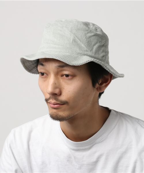 WEGO（ウィゴー）の「WEGO/コーデュロイバケット（ハット・メンズ・ブラック/ネイビー/ライム・FREE）」の9枚目の写真