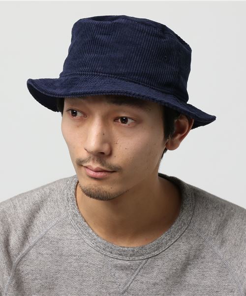 WEGO（ウィゴー）の「WEGO/コーデュロイバケット（ハット・メンズ・ブラック/ネイビー/ライム・FREE）」の10枚目の写真