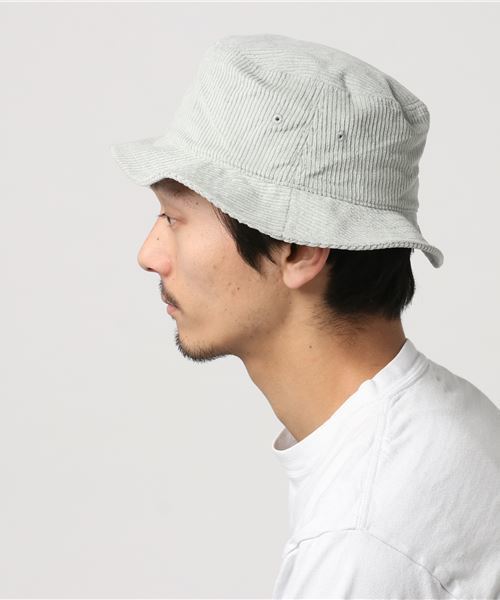 WEGO（ウィゴー）の「WEGO/コーデュロイバケット（ハット・メンズ・ブラック/ネイビー/ライム・FREE）」の4枚目の写真