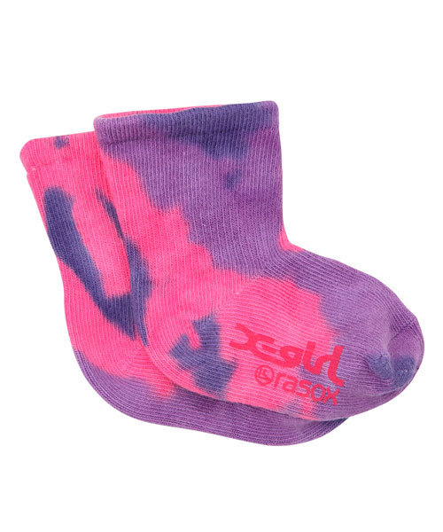 X-girl Stages(エックスガールステージス)の「XGS★ × rasox “CAMOUFLAGE”(ソックス/靴下・キッズ・ブルー/ピンク/グリーン・SMALL/MEDIUM/LARGE)」の3枚目の写真