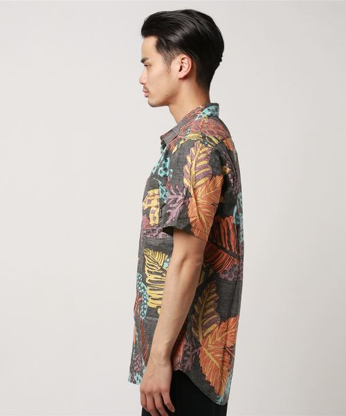 BILLABONG(ビラボン)の「BILLABONG メンズ SUNDAYS FLORAL SS 半袖シャツ(シャツ/ブラウス・メンズ・マルチ/ストーン/グレー系その他・SMALL/MEDIUM)」の5枚目の写真