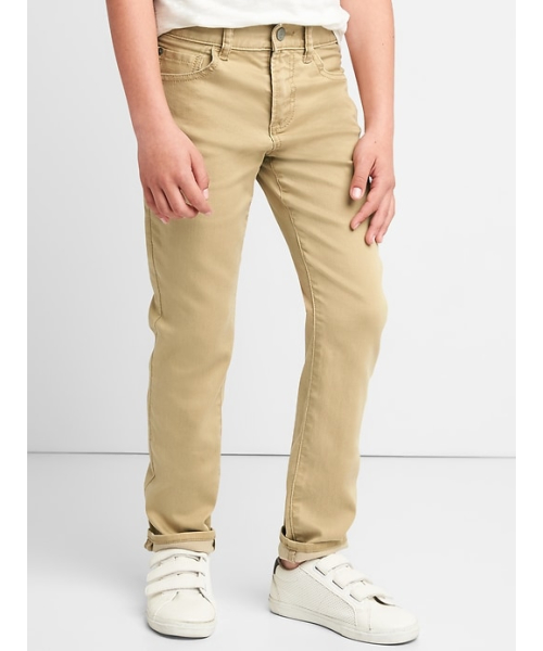 GAP(ギャップ)の「Gap ライトウェイト スリムチノ(デニムパンツ・キッズ・ベージュ・170cm/140cm/120cm/130cm/160cm/150cm/155cm)」の4枚目の写真