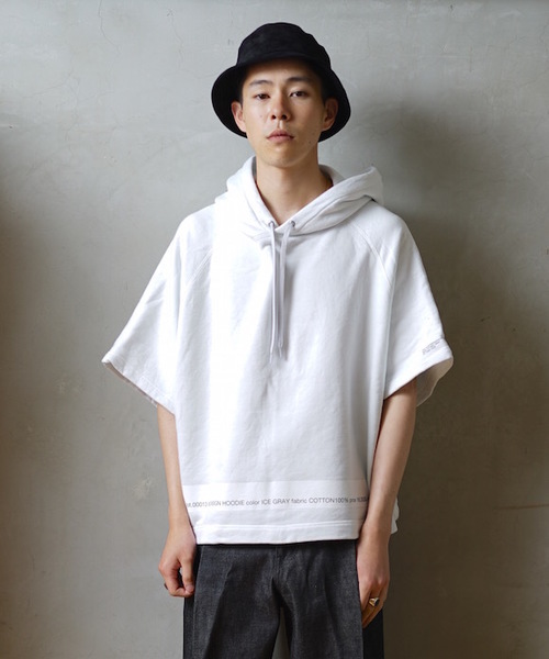 NEONSIGN(ネオンサイン)の「NEON SIGN HOODIE(パーカー・メンズ・ホワイト/ブルー系その他・S/M/L)」の2枚目の写真