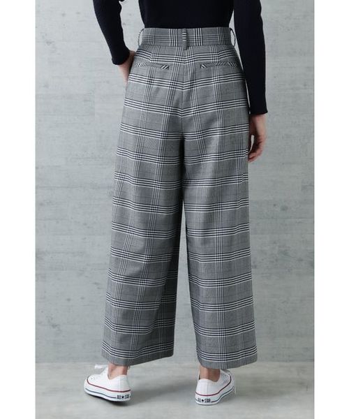 NATURAL BEAUTY BASIC(ナチュラルビューティーベーシック)の「【美人百花 10月号掲載】チェックワイドパンツ(その他パンツ・レディース・ブラウン系その他/ブルー系その他6・SMALL/MEDIUM/X-SMALL)」の16枚目の写真