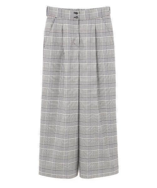 NATURAL BEAUTY BASIC(ナチュラルビューティーベーシック)の「【美人百花 10月号掲載】チェックワイドパンツ(その他パンツ・レディース・ブラウン系その他/ブルー系その他6・SMALL/MEDIUM/X-SMALL)」の13枚目の写真