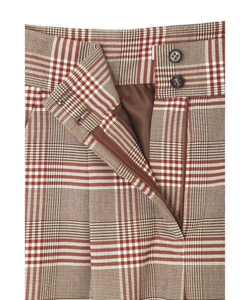 NATURAL BEAUTY BASIC(ナチュラルビューティーベーシック)の「【美人百花 10月号掲載】チェックワイドパンツ(その他パンツ・レディース・ブラウン系その他/ブルー系その他6・SMALL/MEDIUM/X-SMALL)」の12枚目の写真