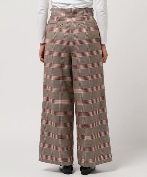 NATURAL BEAUTY BASIC(ナチュラルビューティーベーシック)の「【美人百花 10月号掲載】チェックワイドパンツ(その他パンツ・レディース・ブラウン系その他/ブルー系その他6・SMALL/MEDIUM/X-SMALL)」の14枚目の写真
