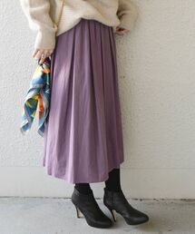 〈手洗い可能〉カラーボリュームスカート◇