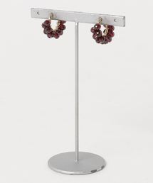 【marinaJEWELRY】14kgf/AAA Garnet wrapped earring