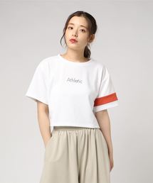 ショート丈ロゴTshirts