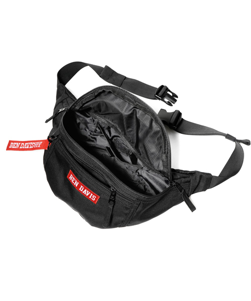 海外限定スパイク販売 BENDAVIS LOGOTAPE WAISTBAG/ベンデイビス ロゴテープ ウエスト バッグ