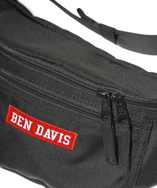 BENDAVIS LOGOTAPE WAISTBAG/ベンデイビス ロゴテープ ウエスト