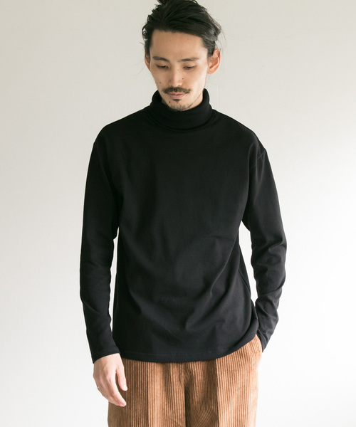 URBAN RESEARCH（アーバンリサーチ）の「THERMOLITE カットソータートルネック（Tシャツ/カットソー・メンズ・ホワイト/ブラック/グレー/ダークブラウン・MEDIUM/LARGE）」の3枚目の写真