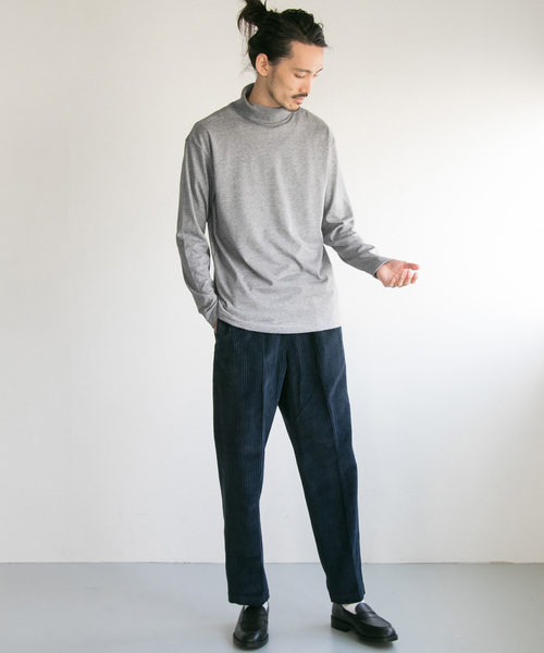 URBAN RESEARCH（アーバンリサーチ）の「THERMOLITE カットソータートルネック（Tシャツ/カットソー・メンズ・ホワイト/ブラック/グレー/ダークブラウン・MEDIUM/LARGE）」の19枚目の写真