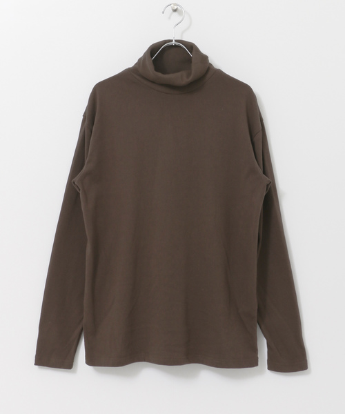 URBAN RESEARCH（アーバンリサーチ）の「THERMOLITE カットソータートルネック（Tシャツ/カットソー・メンズ・ホワイト/ブラック/グレー/ダークブラウン・MEDIUM/LARGE）」の8枚目の写真