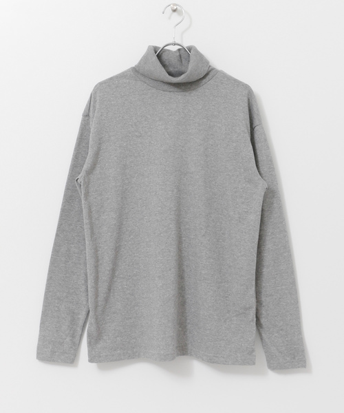 URBAN RESEARCH（アーバンリサーチ）の「THERMOLITE カットソータートルネック（Tシャツ/カットソー・メンズ・ホワイト/ブラック/グレー/ダークブラウン・MEDIUM/LARGE）」の6枚目の写真