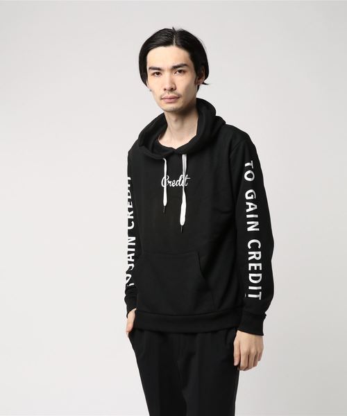 WEGO（ウィゴー）の「WEGO/スリーブロゴプルパーカー（パーカー・メンズ・ホワイト/ブラック/マスタード・MEDIUM/LARGE）」の7枚目の写真