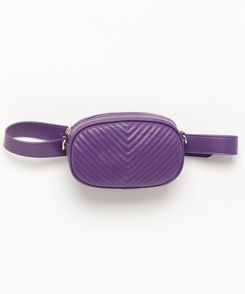 ENVYM（アンビー）の「キルティングウエストポーチ（ボディ