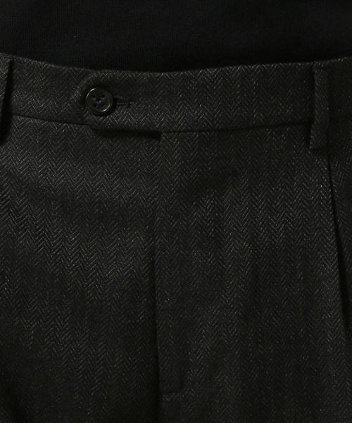 BERWICH（ベルウィッチ）の「BERWICH / ベルウィッチ PIERO 1プリーツヘリンボーントラウザー（その他パンツ・メンズ・ブラウン・44/46/48）」の7枚目の写真