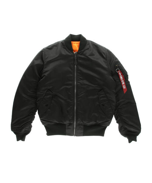 Alpha Industries(アルファインダストリーズ)の「<ALPHA INDUSTRIES> MA-1 TIGHT/ブルゾン ◆(MA-1・メンズ・ブラック/オリーブ/ブラウン/ネイビー・SMALL/MEDIUM/X-LARGE/LARGE)」の9枚目の写真