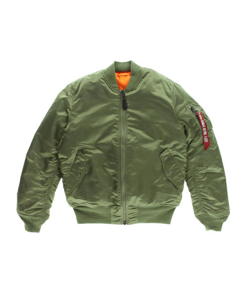 Alpha Industries(アルファインダストリーズ)の「<ALPHA INDUSTRIES> MA-1 TIGHT/ブルゾン ◆(MA-1・メンズ・ブラック/オリーブ/ブラウン/ネイビー・SMALL/MEDIUM/X-LARGE/LARGE)」の21枚目の写真