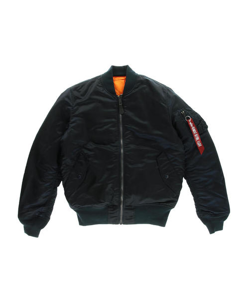 Alpha Industries(アルファインダストリーズ)の「<ALPHA INDUSTRIES> MA-1 TIGHT/ブルゾン ◆(MA-1・メンズ・ブラック/オリーブ/ブラウン/ネイビー・SMALL/MEDIUM/X-LARGE/LARGE)」の17枚目の写真