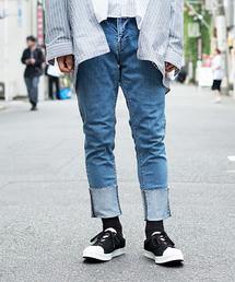 ストレッチロールアップデニム