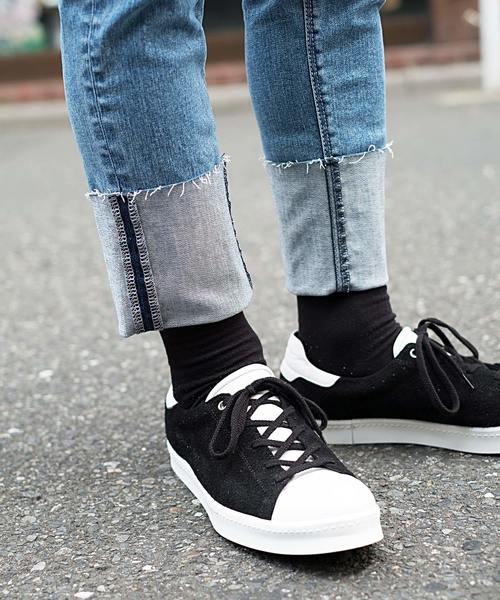 GOSTAR DE FUGA（ゴスタール ジフーガ）の「ストレッチロールアップデニム（デニムパンツ・メンズ・ブラック/ブルー・M/L）」の9枚目の写真